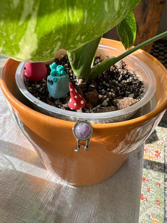Silver Amethyst Ring