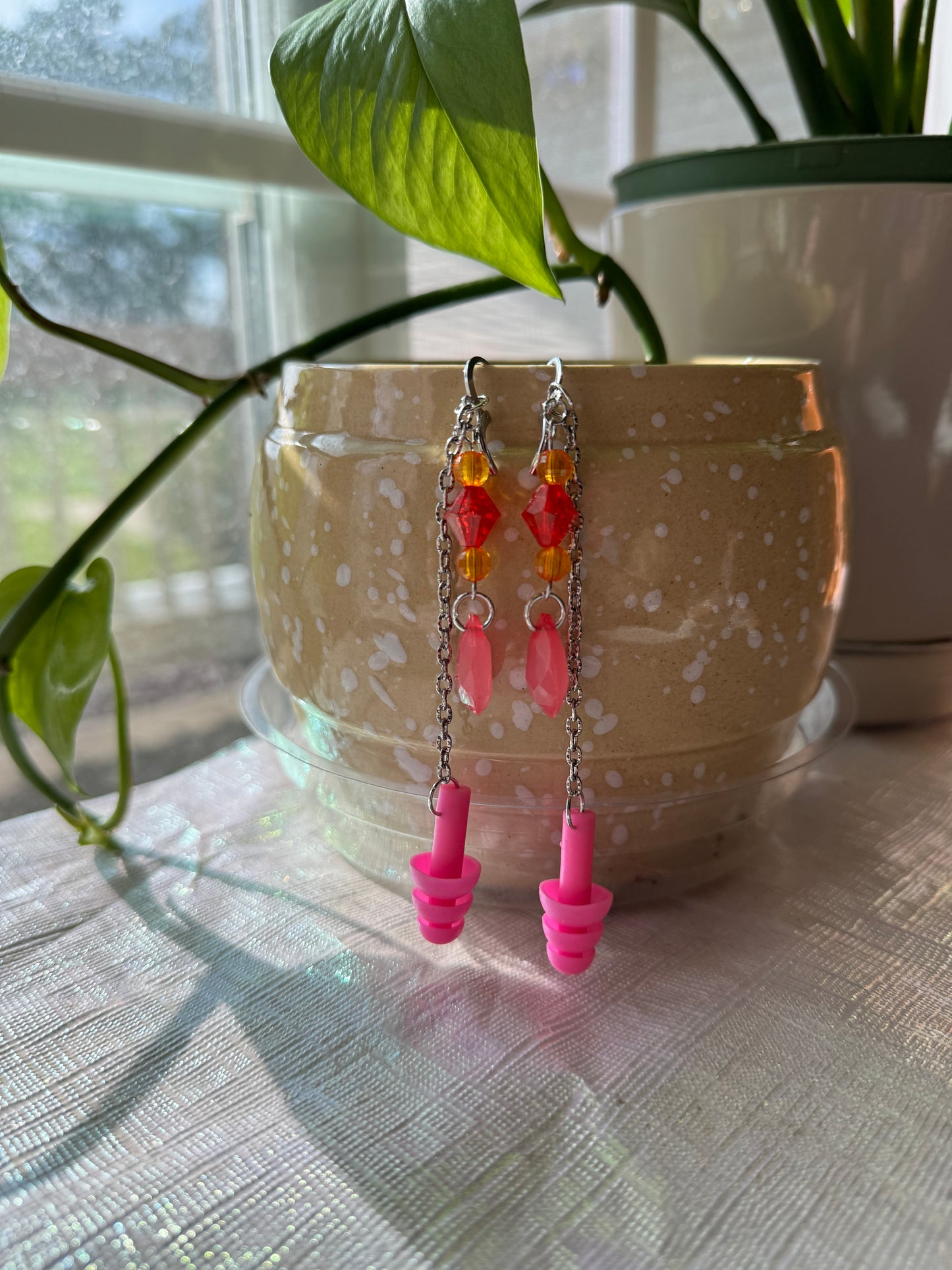 Festival Earplug Earring Attachments