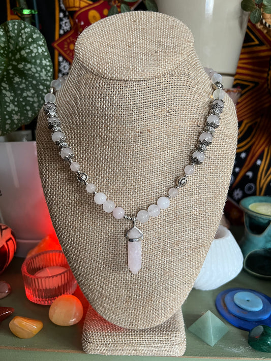 Rose Quartz Necklace