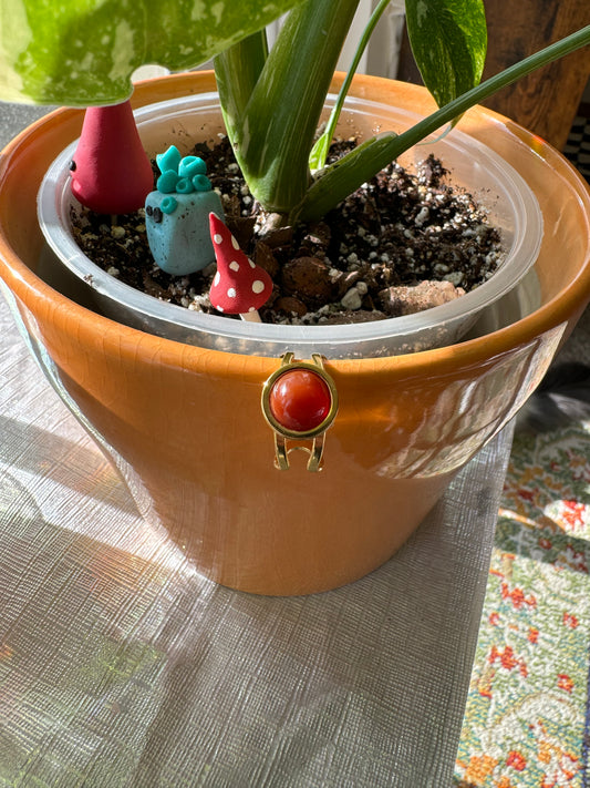 Gold Carnelian Ring