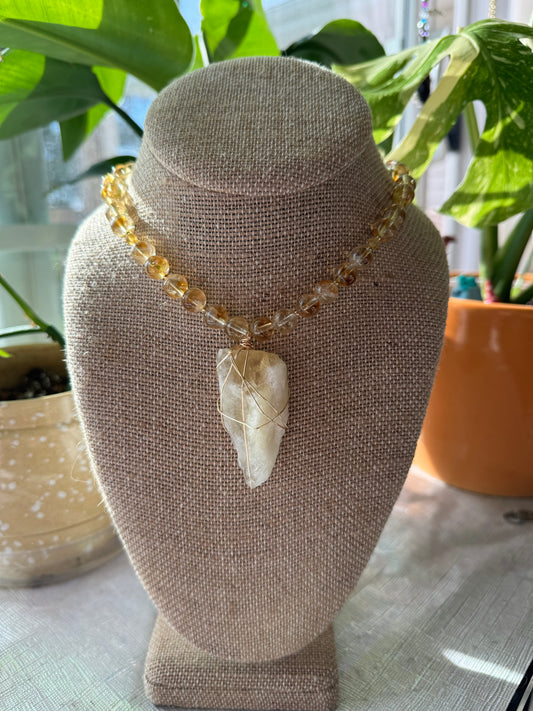 Citrine Necklace