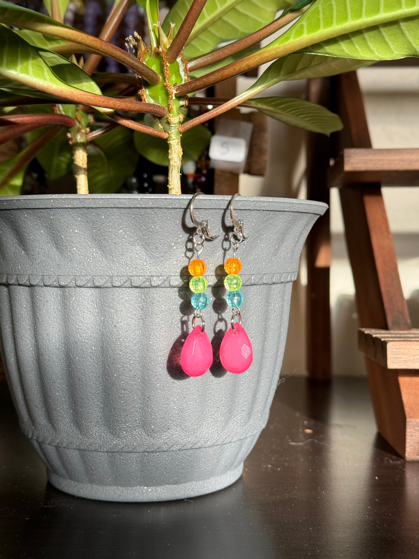 Neon Earrings